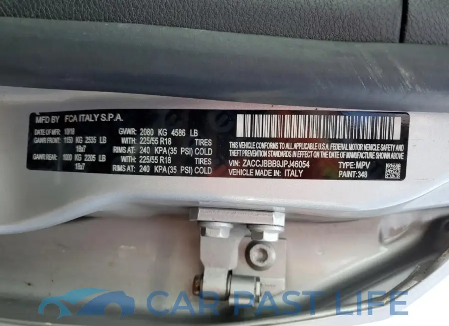 ZACCJBBB9JPJ46054# 14