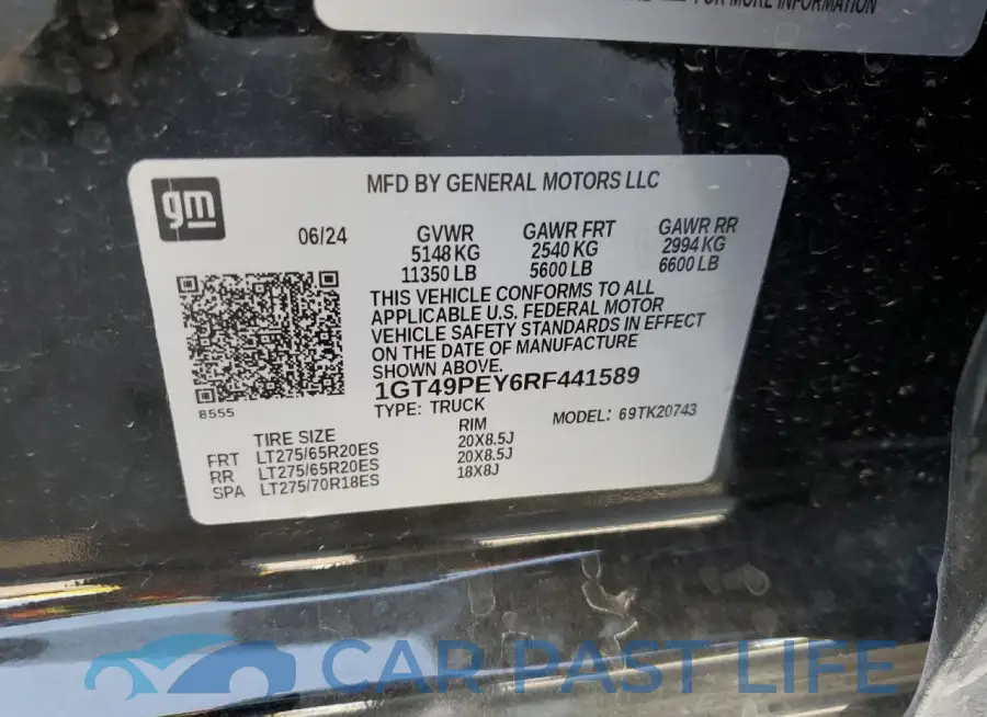 1GT49PEY6RF441589# 13