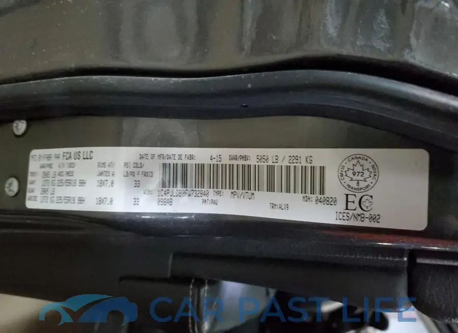 1C4PJLDB0FW732840# 13