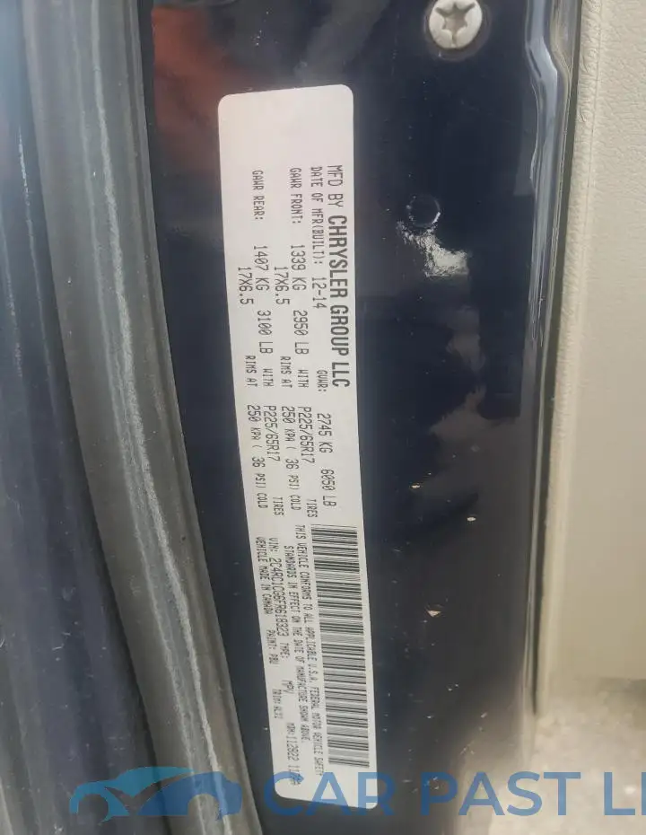 2C4RC1CG6FR618323# 13