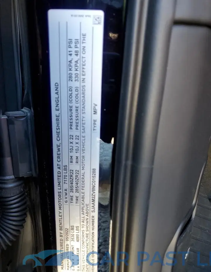 SJAAM2ZV8NC015288# 13