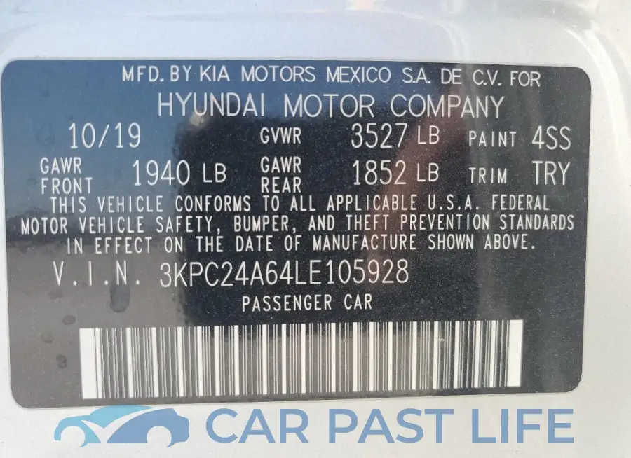 3KPC24A64LE105928# 13