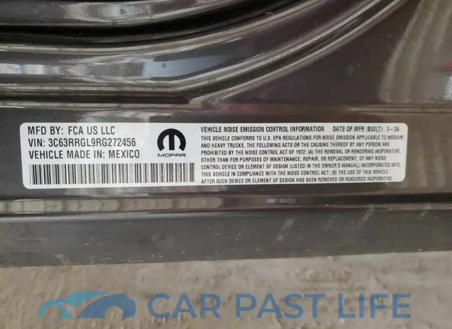 3C63RRGL9RG272456# 12