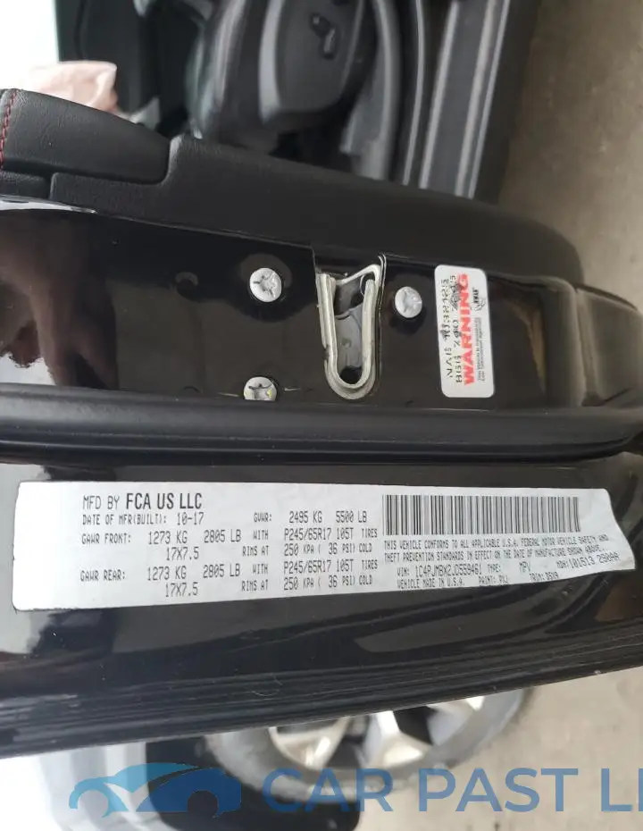 1C4PJMBX2JD559461# 12