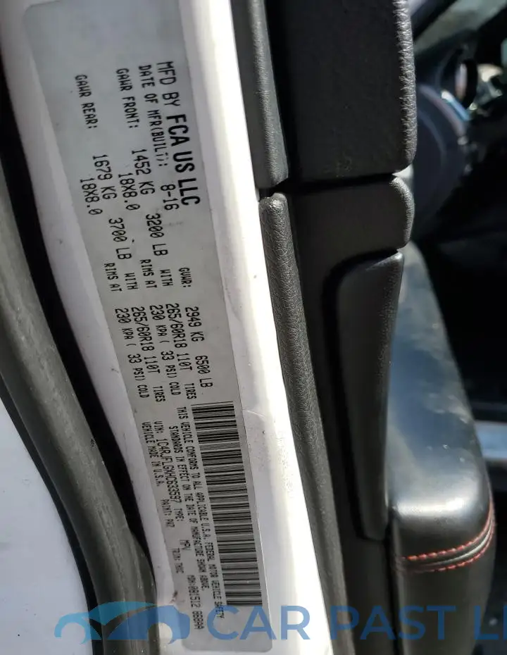 1C4RJFLGXHC633597# 13