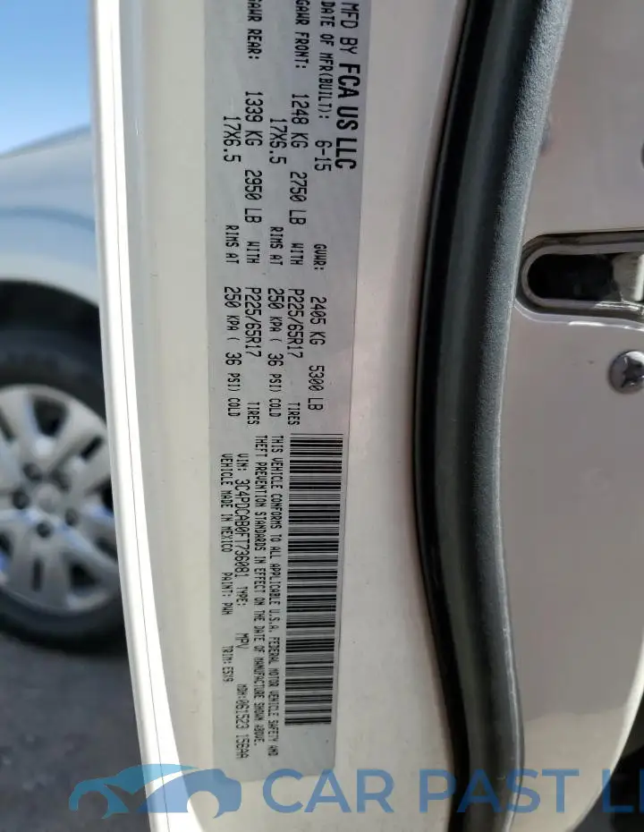 3C4PDCAB0FT736081# 13