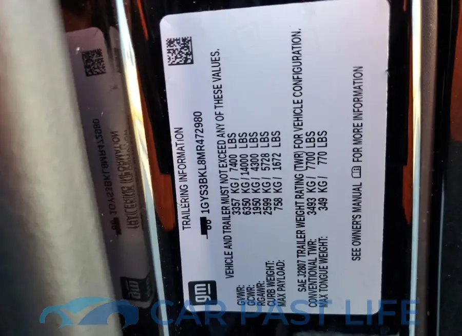 1GYS3BKL8MR472980# 13