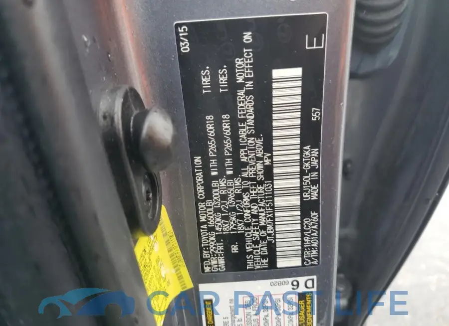 JTJBM7FX1F5111031# 14