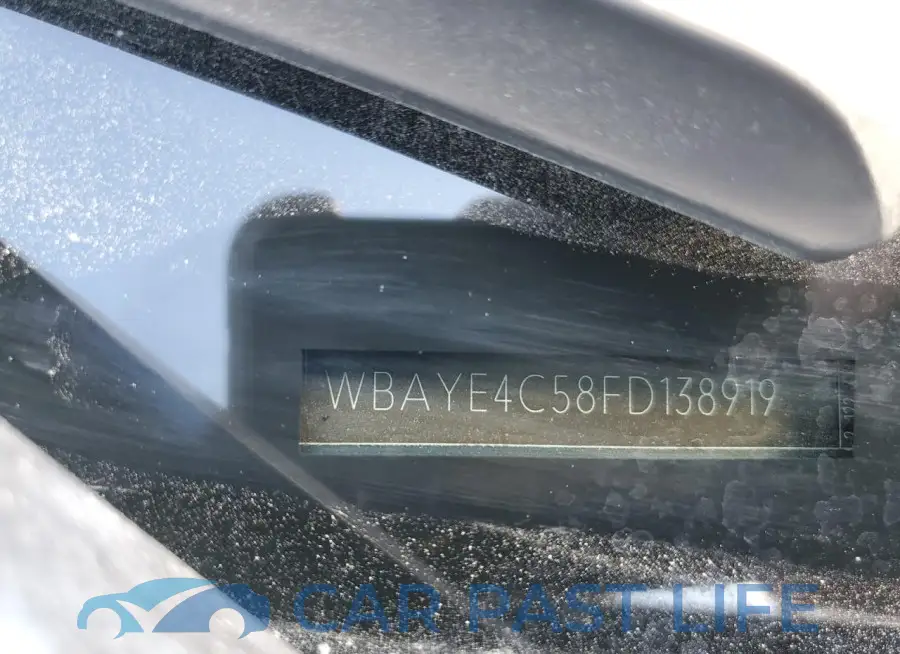 WBAYE4C58FD138919# 12