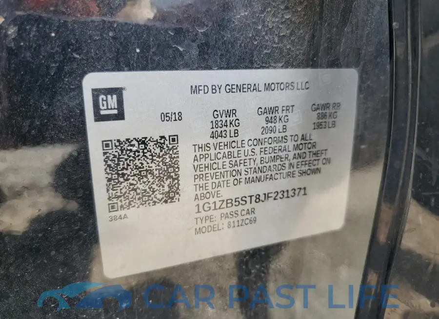 1G1ZB5ST8JF231371# 12