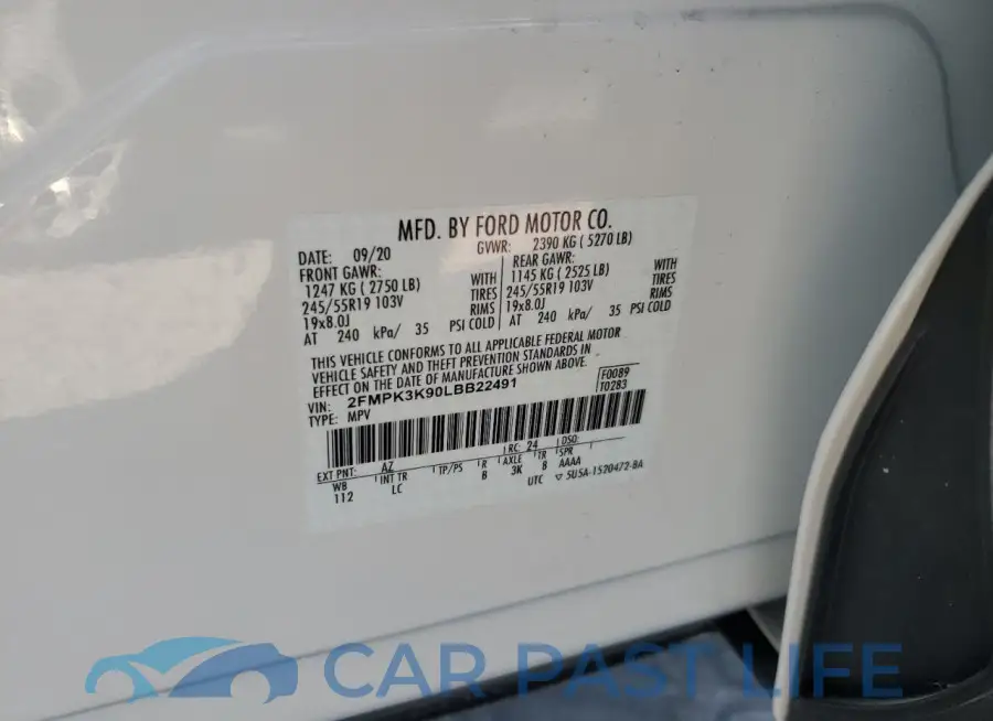 2FMPK3K90LBB22491# 14