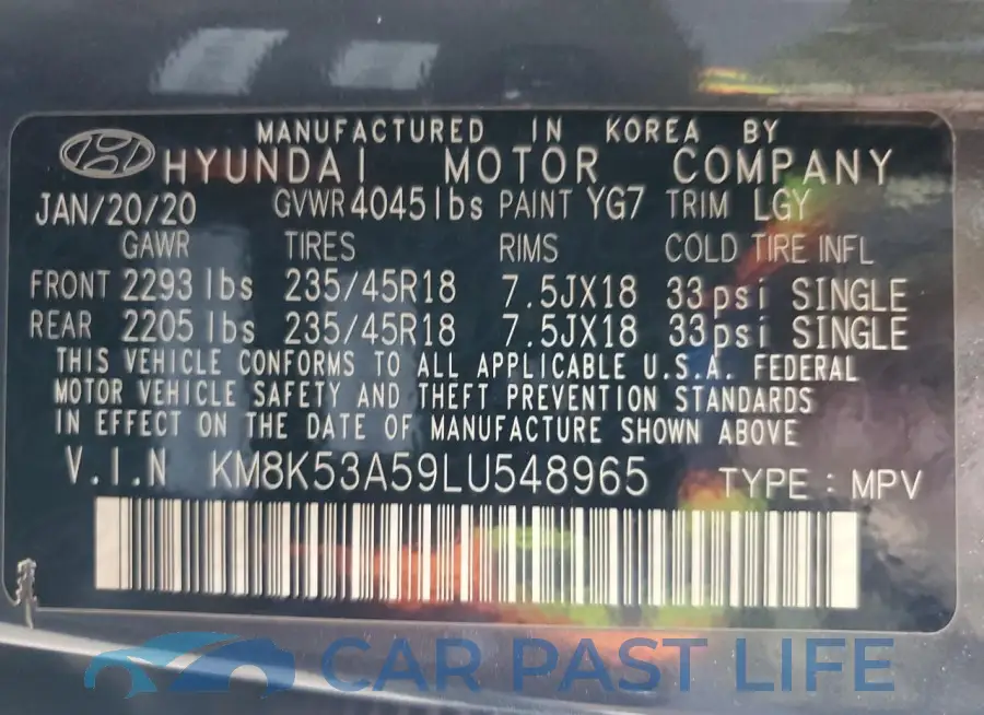 KM8K53A59LU548965# 12