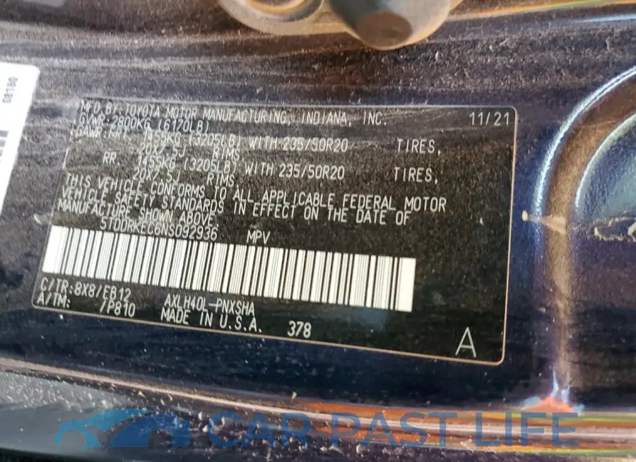 5TDDRKEC6NS092936# 14