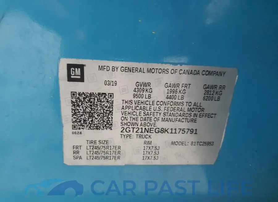 2GT21NEG8K1175791# 12
