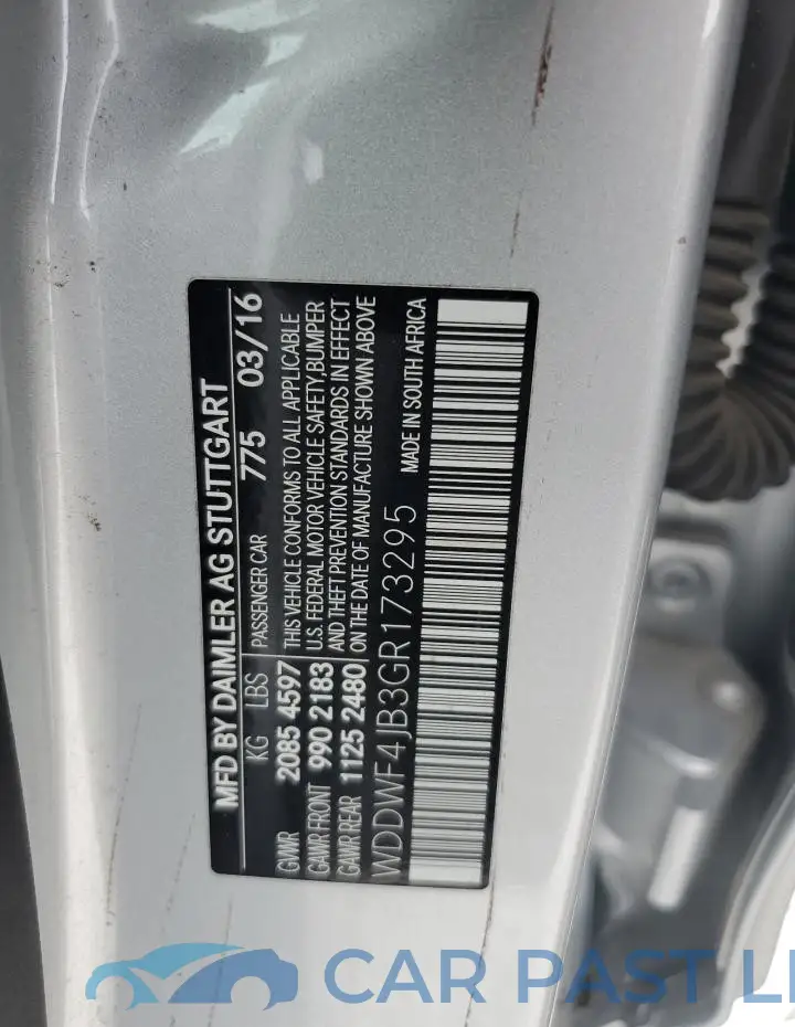 WDDWF4JB3GR173295# 12