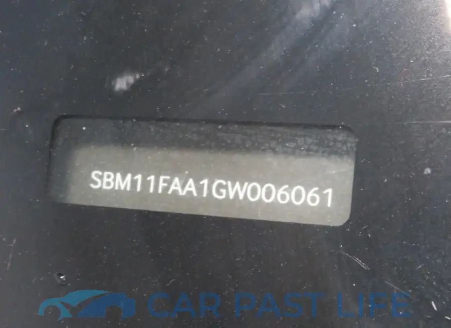 SBM11FAA1GW006061# 10
