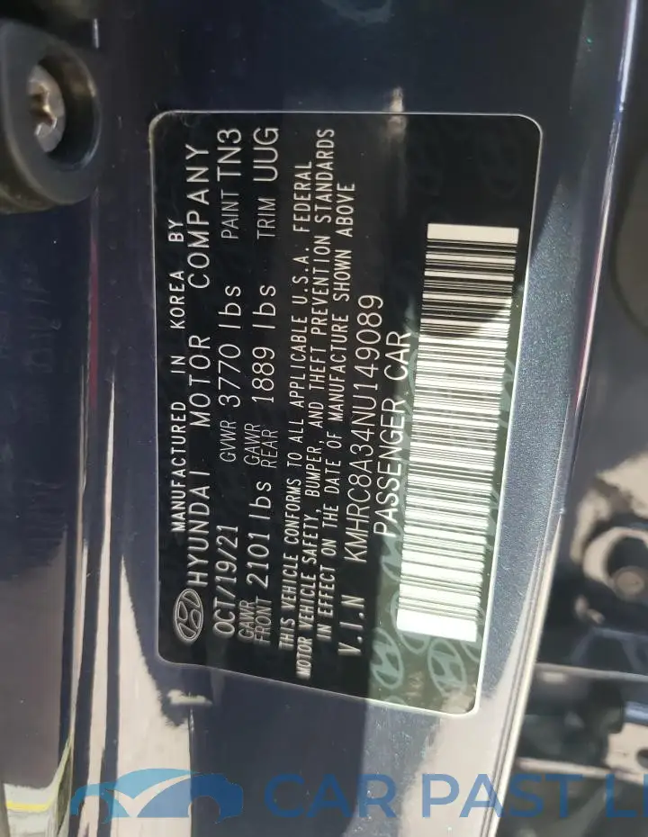 KMHRC8A34NU149089# 13