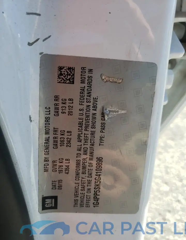 1G4PP5SK5G4109896# 12