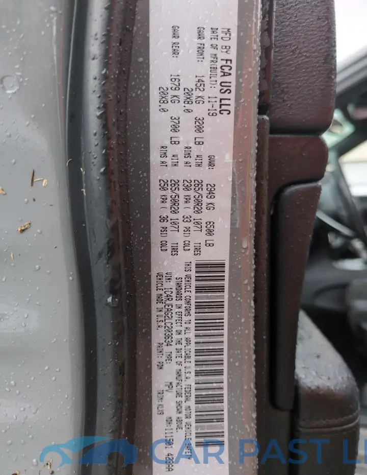 1C4RJEAG2LC203634# 14