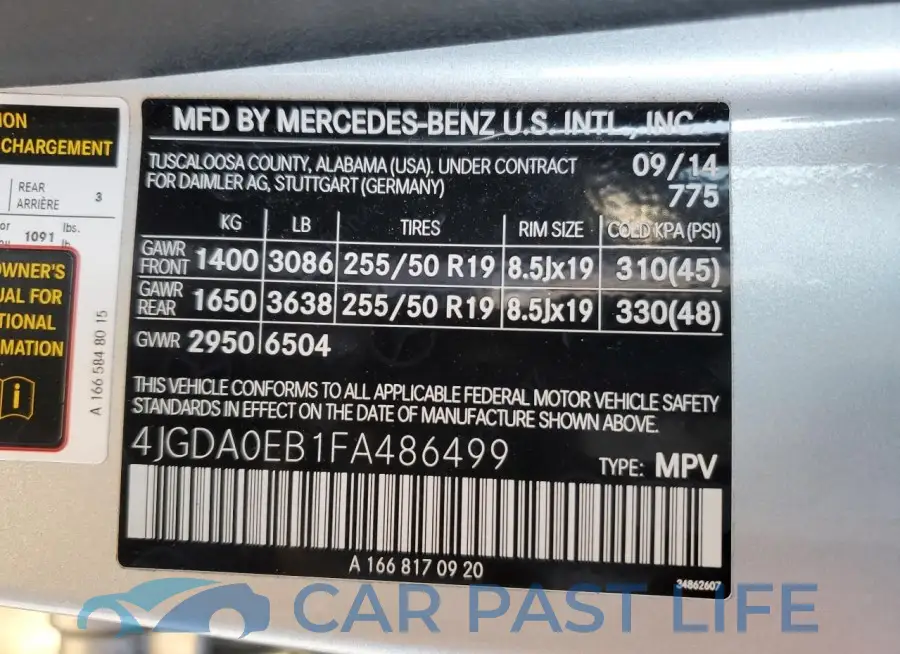 4JGDA0EB1FA486499# 13