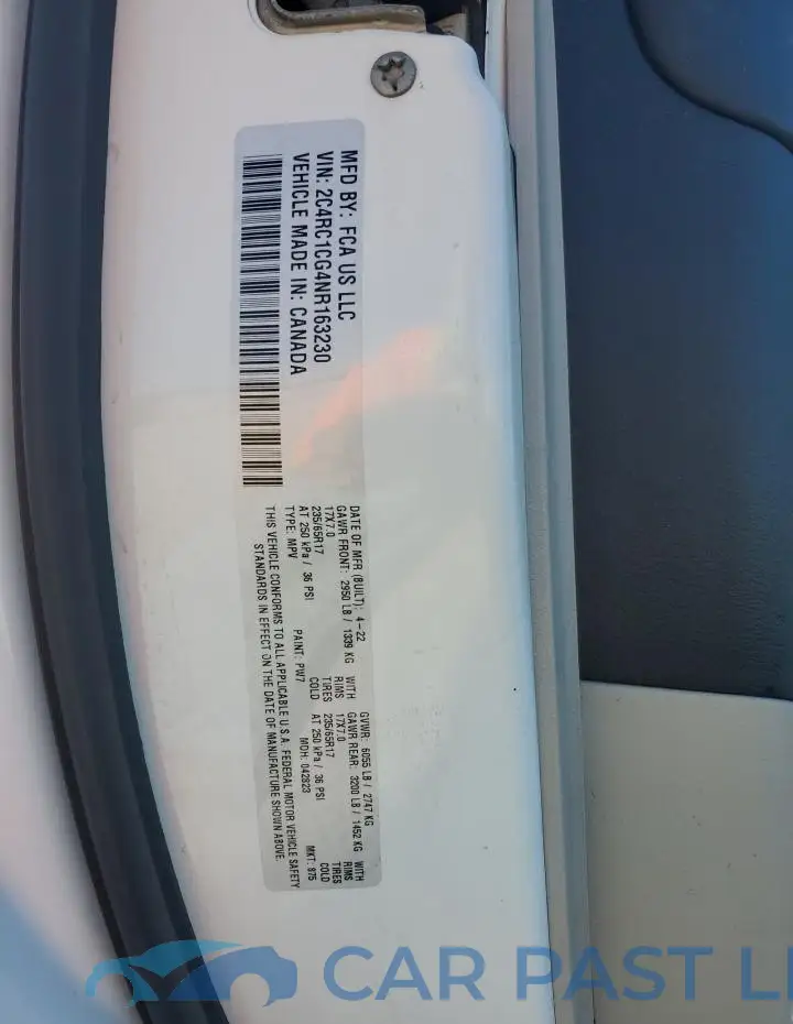 2C4RC1CG4NR163230# 14