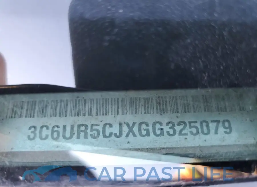 3C6UR5CJXGG325079# 12