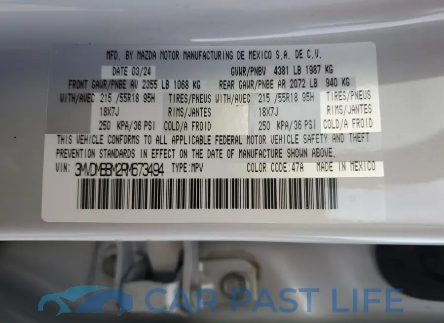 3MVDMBBM2RM673494# 14