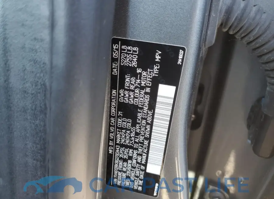 YV4612RK8G2783443# 12