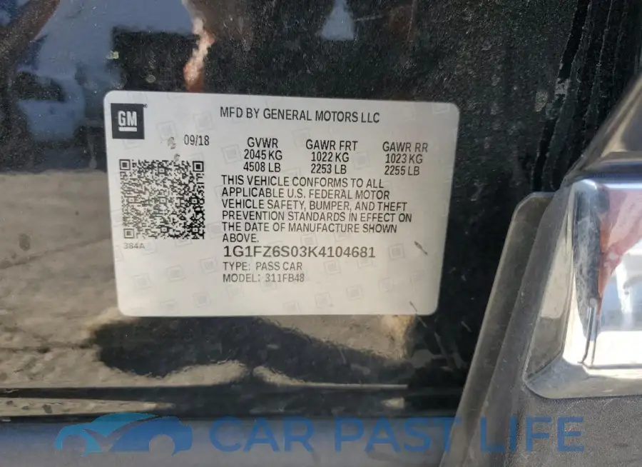 1G1FZ6S03K4104681# 12