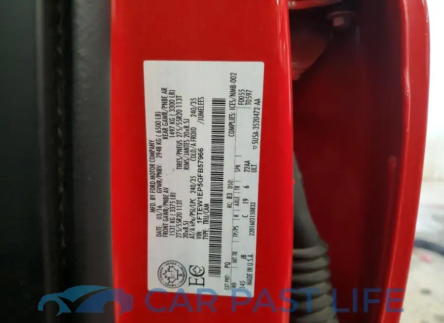1FTEW1EP5GFB57966# 12