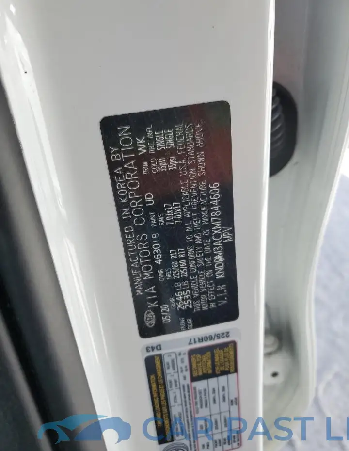 KNDPM3ACXM7844606# 14