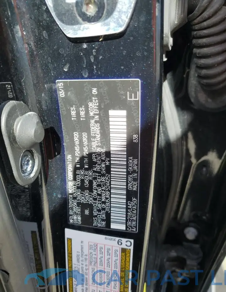 JTEBU5JR8F5244252# 14