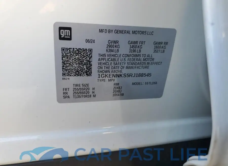 1GKENNKS5RJ188545# 13