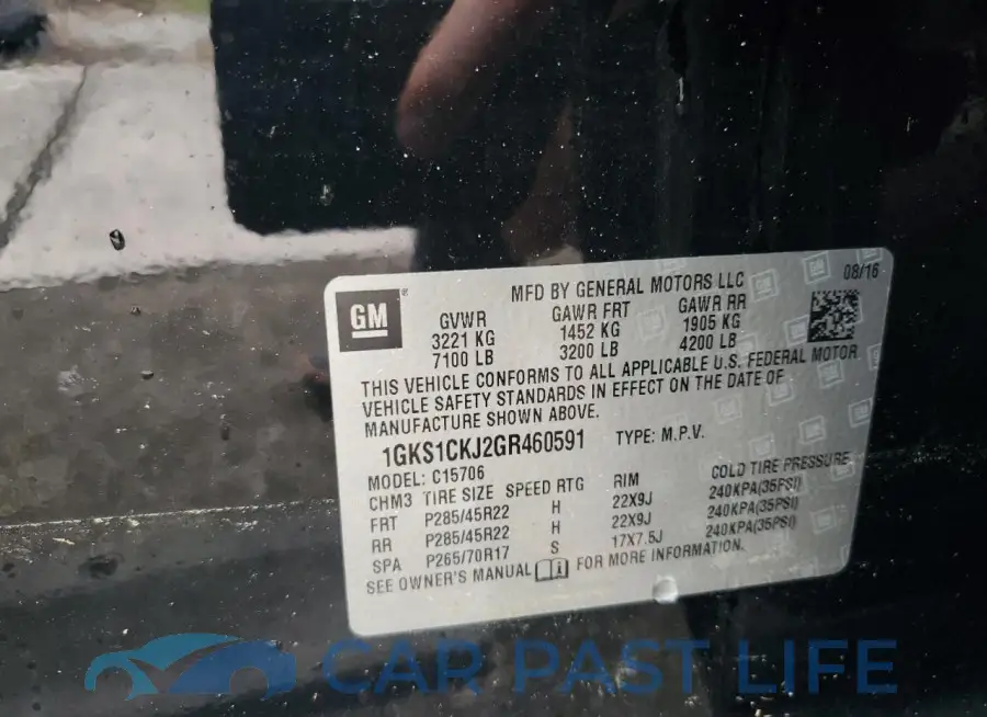1GKS1CKJ2GR460591# 14