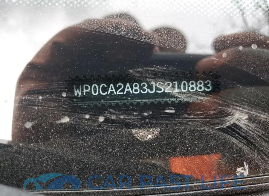WP0CA2A83JS210883# 12