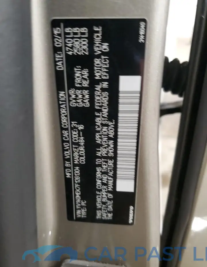 YV140MEK7F1261304# 13