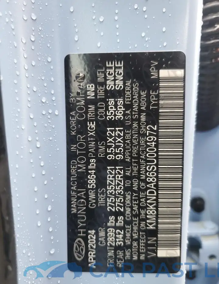 KM8KNDA86SU004972# 14