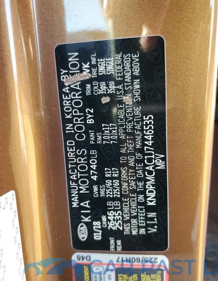 KNDPMCAC1J7446535# 13