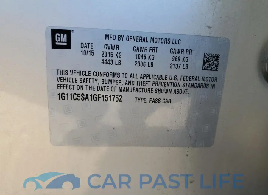1G11C5SA1GF151752# 13