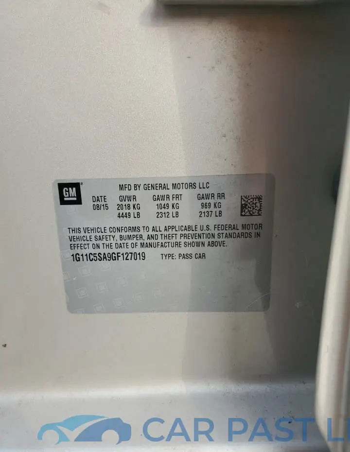 1G11C5SA9GF127019# 12