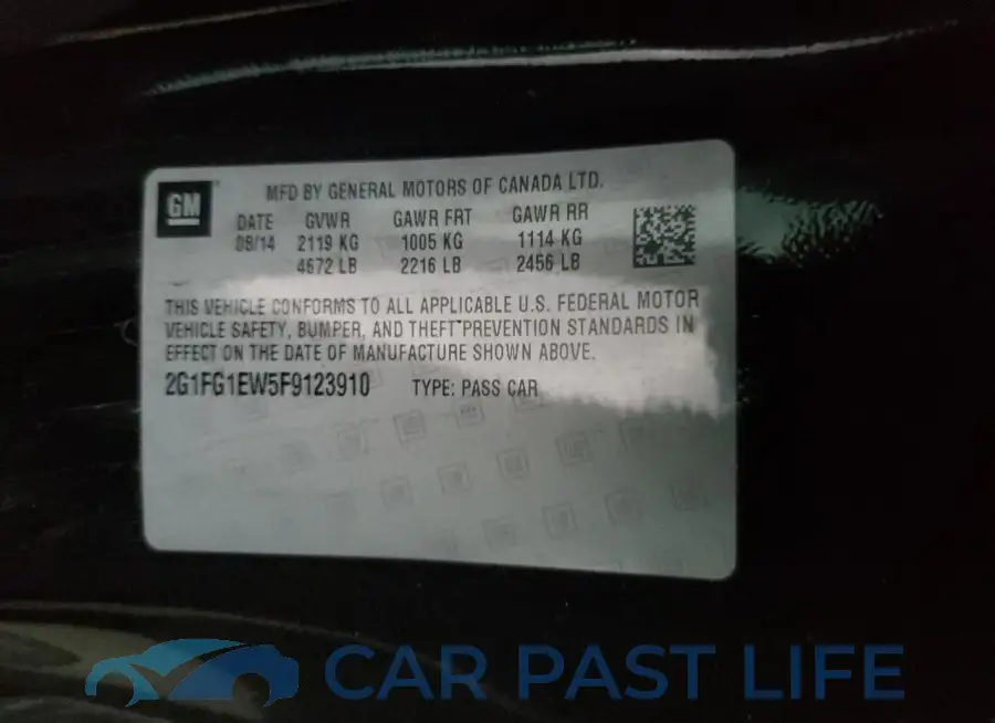 2G1FG1EW5F9123910# 12