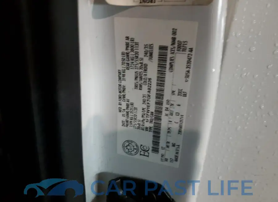 1FTFW1EF7GFA92226# 12