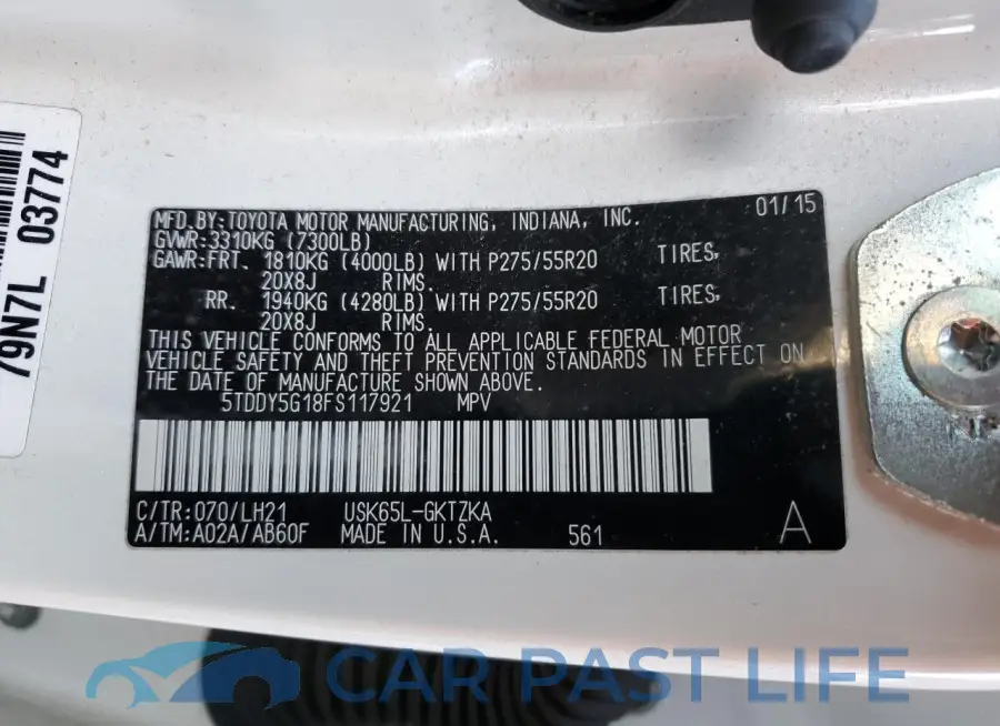 5TDDY5G18FS117921# 14