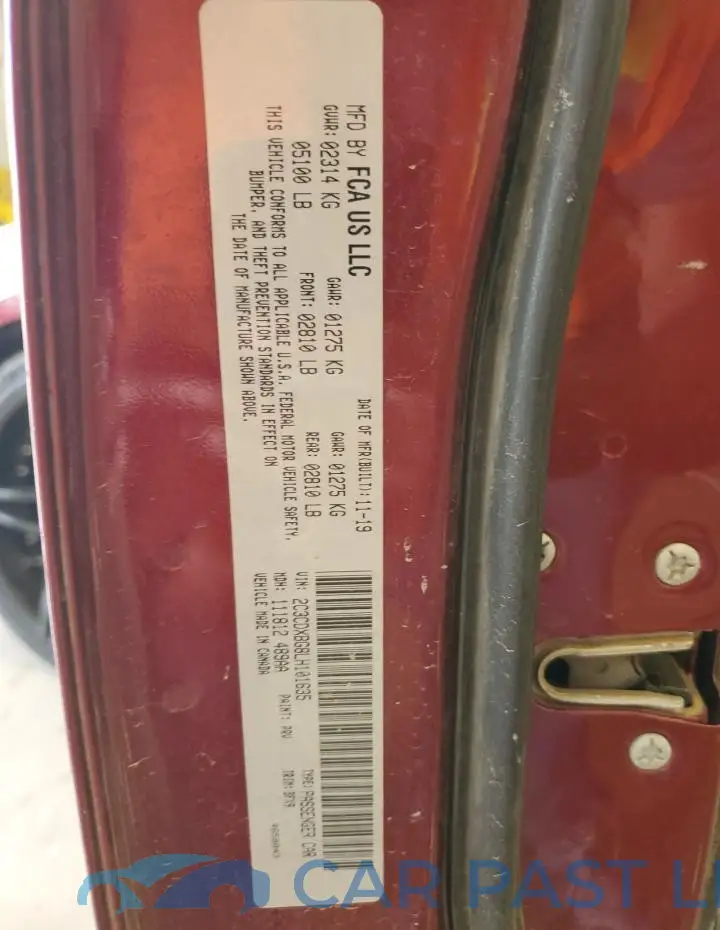 2C3CDXBG8LH101635# 12