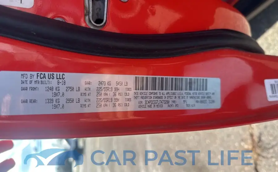 3C4PDCEG7JT473280# 10