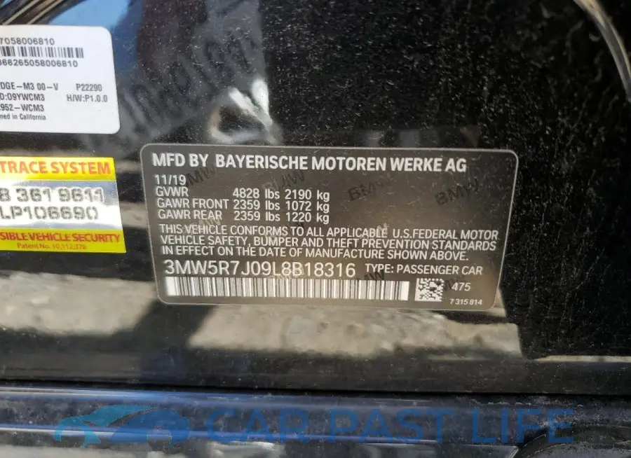 3MW5R7J09L8B18316# 12