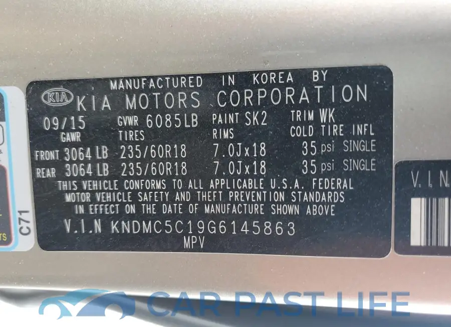 KNDMC5C19G6145863# 12