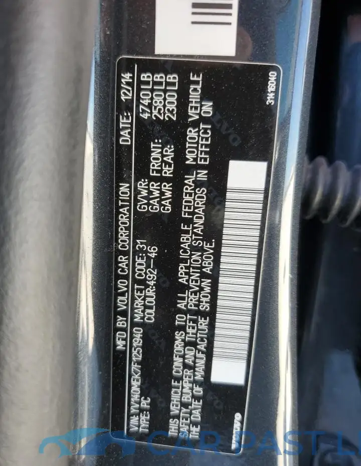 YV140MEK7F1251940# 13