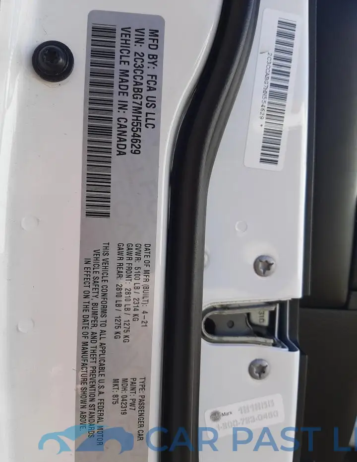 2C3CCABG7MH554629# 13