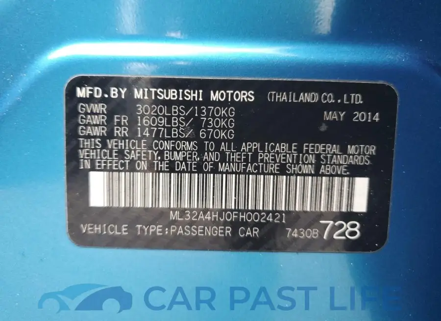 ML32A4HJ0FH002421# 12